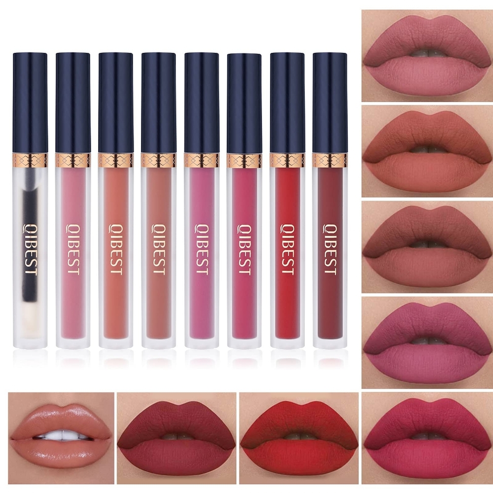 7Pcs Matte Liquid Lipstick